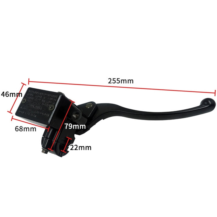 Motorcycle Modification Accessories Pump Assembly Front Hydraulic Brake Oil Pump(Black) by buy2fix