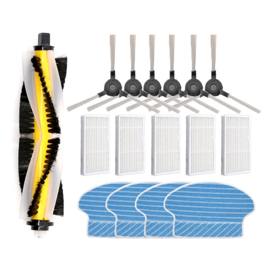 Sweeping Robot Accessories For Proscenic 780T 790T Specification： 1 Main Brush+3 Pair Side Brush+5 Filter+4 Rag - For Proscenic Accessories by buy2fix | Online Shopping UK | buy2fix
