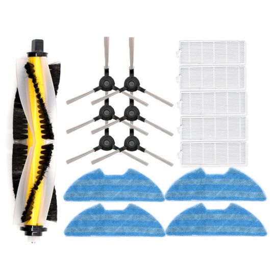 Sweeper Accessories For Proscenic 811GB 911S, Specification： 1 Main Brush+3 Pair Side Brush+5 Filter+4 Rags - For Proscenic Accessories by buy2fix | Online Shopping UK | buy2fix