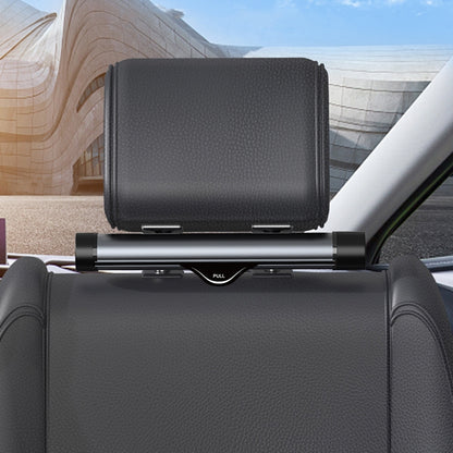 Car Storage Garbage Bag Bracket Car Mobile Phone Tablet Rear Pillow Holder(Titanium Gray) by buy2fix