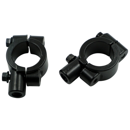 6 PCS Motorcycle Modification Accessories Handlebar Mirror Holder(M10 22mm Black)