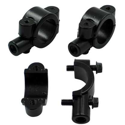 6 PCS Motorcycle Modification Accessories Handlebar Mirror Holder(M8 25mm Black) by buy2fix