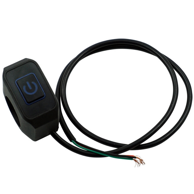 2 PCS Motorcycle Electric Car Modified Accessories Headlight Speaker Over-Car Light Spot Fire Light Multi-Function Self-Locking Switch(Blue Light) by buy2fix