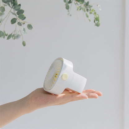 Handheld Desktop Outdoor Student Mute USB Mini Fan(Blue) by buy2fix