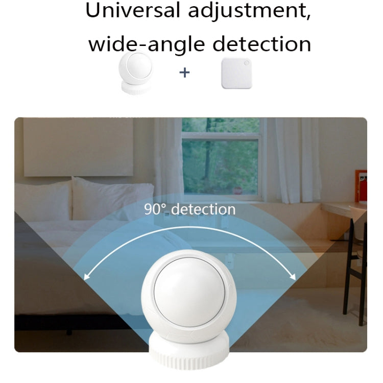 HQ-6532 Tuya Intelligent Anti-Theft Human Motion Infrared Sensor - Infrared Detector by buy2fix | Online Shopping UK | buy2fix