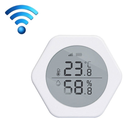 LQ-WS1 Tuya Smart Home Indoor Wireless Control Temperature And Humidity Sensor - Tachometers & Anemometer by buy2fix | Online Shopping UK | buy2fix