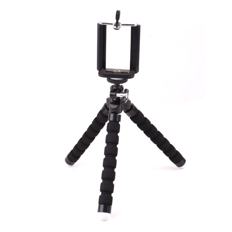 5 PCS Octopus Photography Sponge Mobile Phone Stand Portable Lazy Adjustable Vibrato Live Tripod Stand(Black) - Stand by buy2fix | Online Shopping UK | buy2fix