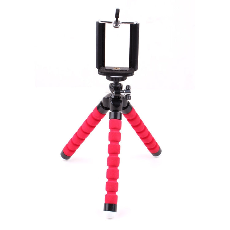 5 PCS Octopus Photography Sponge Mobile Phone Stand Portable Lazy Adjustable Vibrato Live Tripod Stand(Red) - Stand by buy2fix | Online Shopping UK | buy2fix