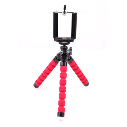 5 PCS Octopus Photography Sponge Mobile Phone Stand Portable Lazy Adjustable Vibrato Live Tripod Stand(Red) - Stand by buy2fix | Online Shopping UK | buy2fix
