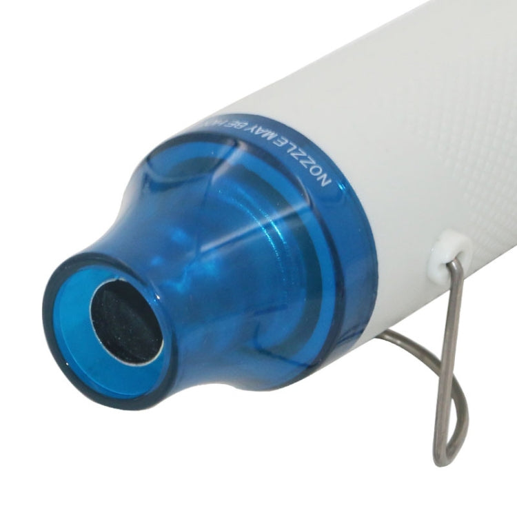 230V Soft Ceramic Hot Air Device Rubber Stamp Heat Shrinkable Film DIY Appliance, UK Plug(White) by buy2fix