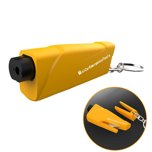 Car Safety Hammer Escapes Trapped Window Broken Device(Yellow) - Emergency Hammer by buy2fix | Online Shopping UK | buy2fix