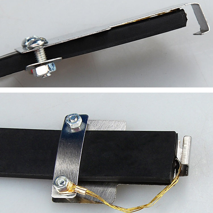 P116 Car Electrostatic Belt Eliminator Hanging Grounding Chain Metal Rubber Static Eliminator, Specification: SUV(Black) by buy2fix