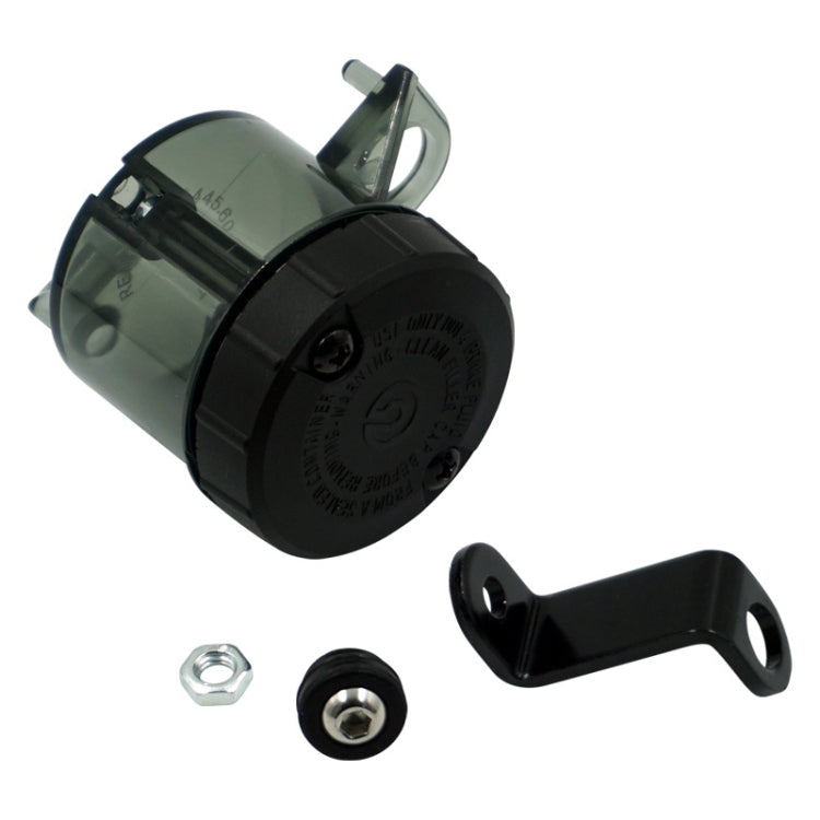 Motorcycle Modified Fittings Front Brake Oil Liquid Oil Cup Direct Pump Large Capacity Universal Oil Pot(Black) by buy2fix