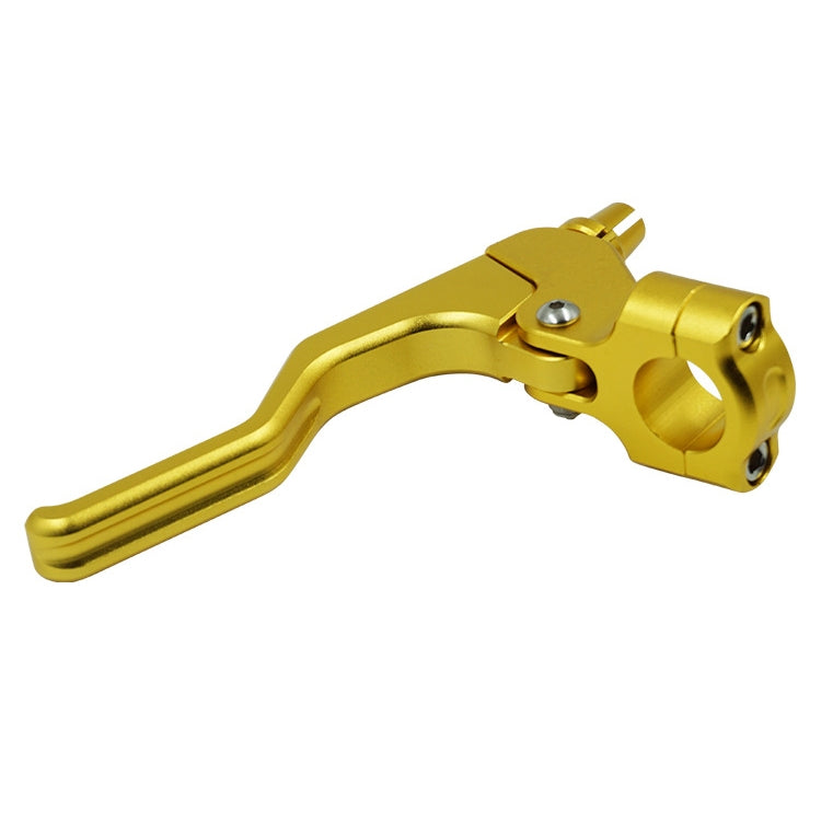 ATV Clutch Hand Brakes CNC Aluminum Alloy 22mm Handle Holder Universal Handbrake(Golden) by buy2fix