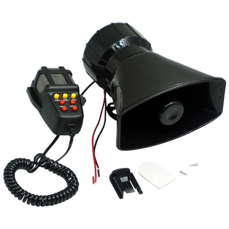 12V Motorcycle Off-Road Vehicle Car Loudspeaker Seven-Tone Waterproof Speaker by buy2fix
