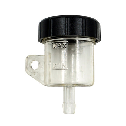 2 PCS Motorcycle Modification Accessories Off-Road Vehicle Large Displacement Straight Pump Transparent Oil Cup Brake Pump Modified Oil Pot(Straight Transparent) by buy2fix