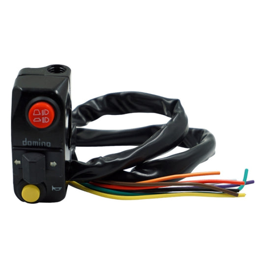 Motorcycle Modification Aluminum Alloy Handle Switch High Low Beam Light Turn Signal Horn Control Switch(Black) by buy2fix