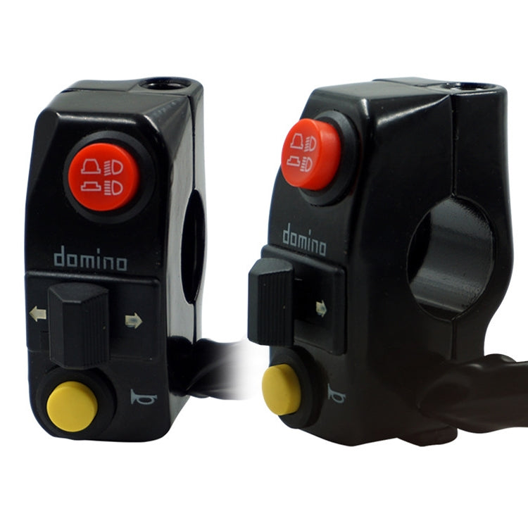 Motorcycle Modification Aluminum Alloy Handle Switch High Low Beam Light Turn Signal Horn Control Switch(Black) by buy2fix