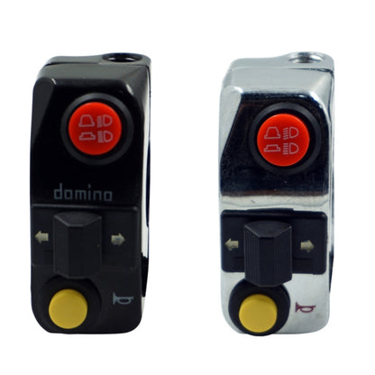 Motorcycle Modification Aluminum Alloy Handle Switch High Low Beam Light Turn Signal Horn Control Switch(Black) by buy2fix