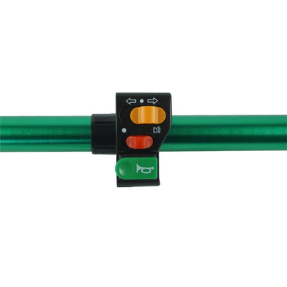 3 PCS Motorcycle Modification Switch Speaker Turn Signal Headlight Switch by buy2fix