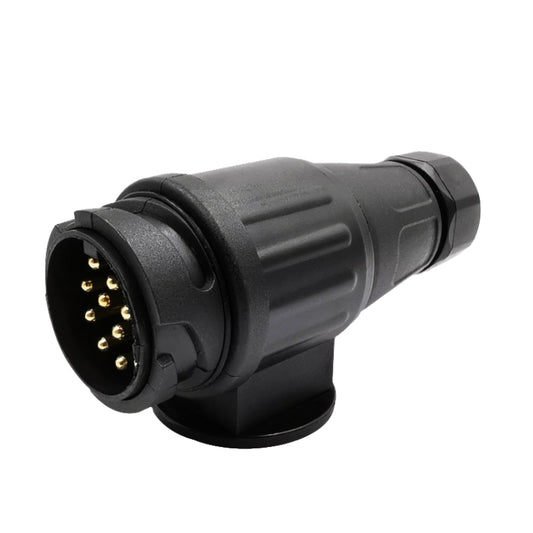VP1130E 13 Core Nail Trailer Plug Socket - Bluetooth Adapters by buy2fix | Online Shopping UK | buy2fix