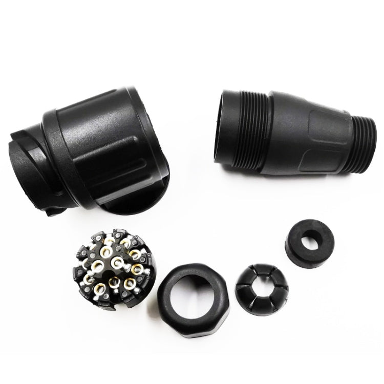 VP1130E 13 Core Nail Trailer Plug Socket - Bluetooth Adapters by buy2fix | Online Shopping UK | buy2fix
