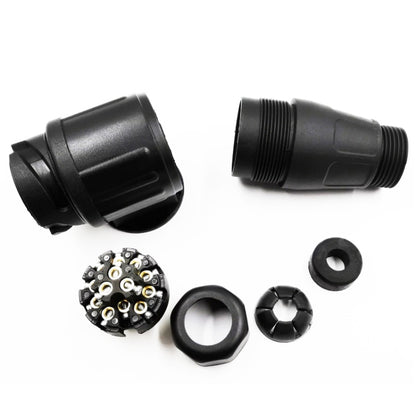 VP1130E 13 Core Nail Trailer Plug Socket - Bluetooth Adapters by buy2fix | Online Shopping UK | buy2fix
