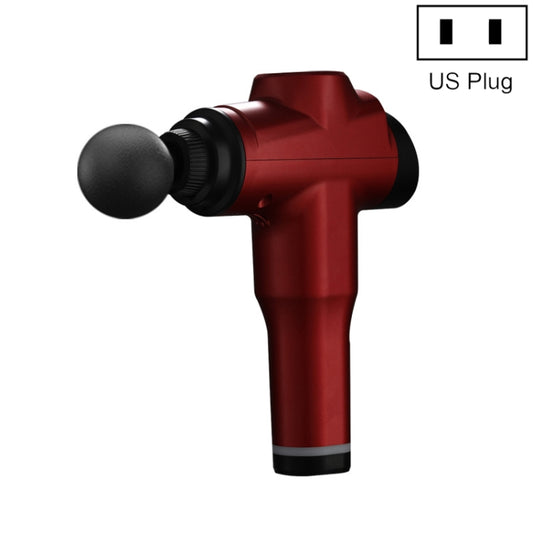 Muscles Relax Massager Portable Fitness Equipment Fascia Gun, Specification: 6206 6 Gears Red(US Plug) - Massage gun & Accessories by buy2fix | Online Shopping UK | buy2fix
