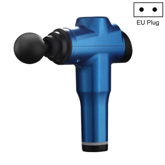 Muscles Relax Massager Portable Fitness Equipment Fascia Gun, Specification: 6206 6 Gears Blue(EU Plug) - Massage gun & Accessories by buy2fix | Online Shopping UK | buy2fix