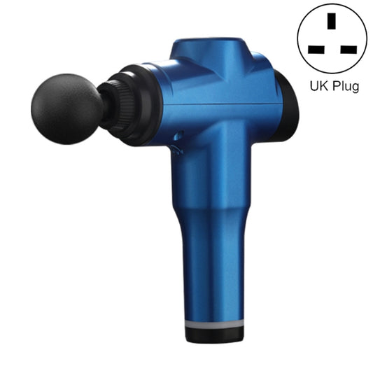 Muscles Relax Massager Portable Fitness Equipment Fascia Gun, Specification: 6206 6 Gears Blue(UK Plug) - Massage gun & Accessories by buy2fix | Online Shopping UK | buy2fix