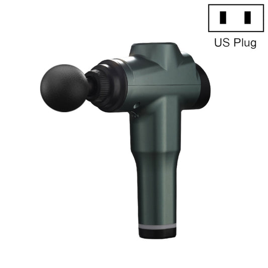 Muscles Relax Massager Portable Fitness Equipment Fascia Gun, Specification: 6206 6 Gears Green(US Plug) - Massage gun & Accessories by buy2fix | Online Shopping UK | buy2fix