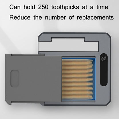 EXPED SMART Intelligent Induction Automatic Toothpick Box Household Restaurant Electric Toothpick Holder, Specification: Battery Version - Toothpick Boxes by EXPED SMART | Online Shopping UK | buy2fix