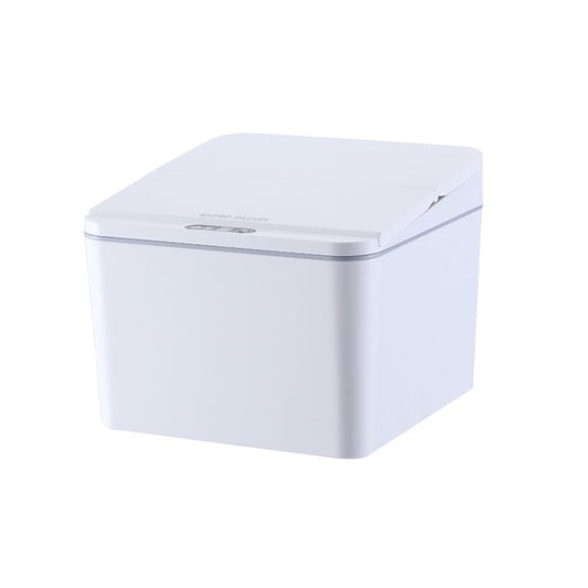 EXPED SMART Desktop Smart Induction Electric Storage Box Car Trash Can, Colour: 4L Battery Version (White) - Storage Boxes by buy2fix | Online Shopping UK | buy2fix