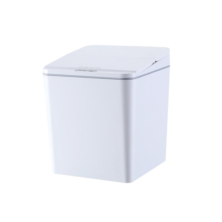 EXPED SMART Desktop Smart Induction Electric Storage Box Car Trash Can, Colour: 6L Battery Version (White) - Storage Boxes by buy2fix | Online Shopping UK | buy2fix