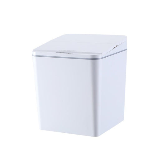 EXPED SMART Desktop Smart Induction Electric Storage Box Car Trash Can, Colour: 6L Battery Version (White) - Storage Boxes by buy2fix | Online Shopping UK | buy2fix