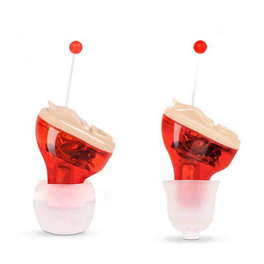 ZDC-901A Hearing Aid Sound Amplifier Digital Smart Denoising Hearing Aid(Red) - Hearing Aids by buy2fix | Online Shopping UK | buy2fix