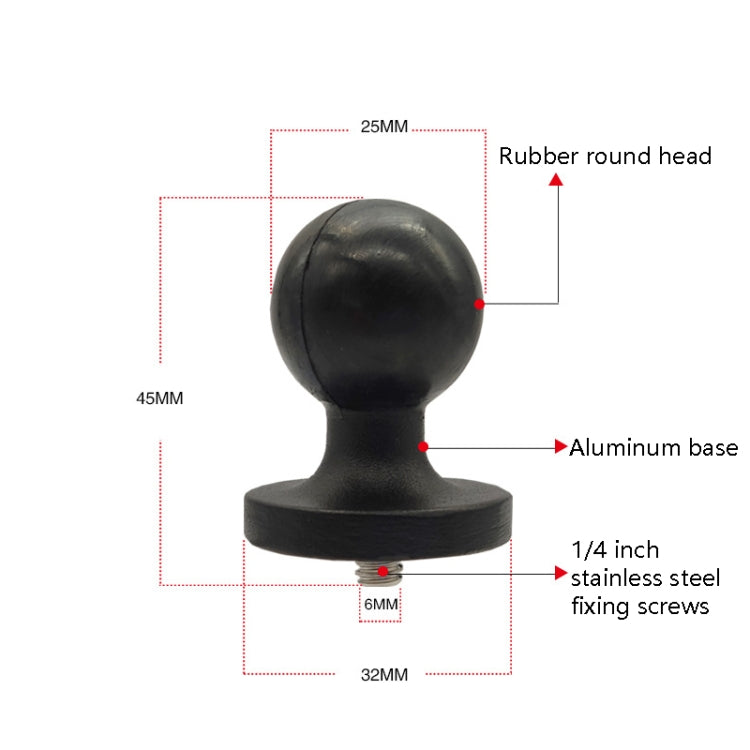 N-STAR NPHA-M Ball Motorcycle Camera Cloud Ball Head Bike Riding Video Ball Head by buy2fix