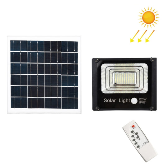 TY022 120 LED 120W  Outdoor Solar Flood Light Remote Control Sensor Waterproof Wall Light
