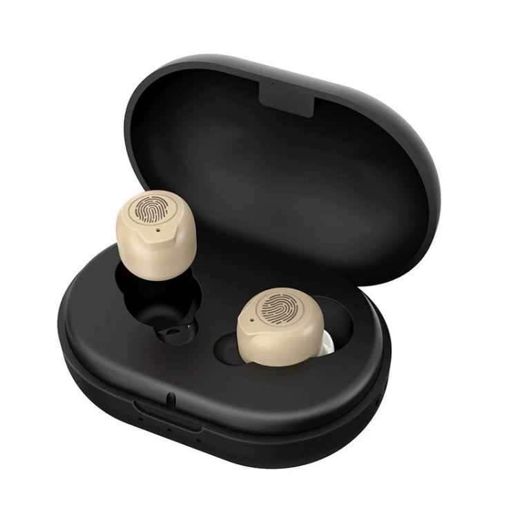 GM-305 Binaural Magnetic Rechargeable Hearing Aid Wireless Elderly Voice Amplifier (Flesh + Black) - Hearing Aids by buy2fix | Online Shopping UK | buy2fix