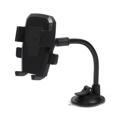 Car Windshield Automatic Lock Phone Holder(Black) - Universal Car Holders by buy2fix | Online Shopping UK | buy2fix