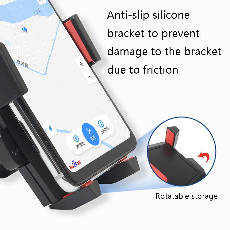 Car Windshield Automatic Lock Phone Holder(Black) - Universal Car Holders by buy2fix | Online Shopping UK | buy2fix