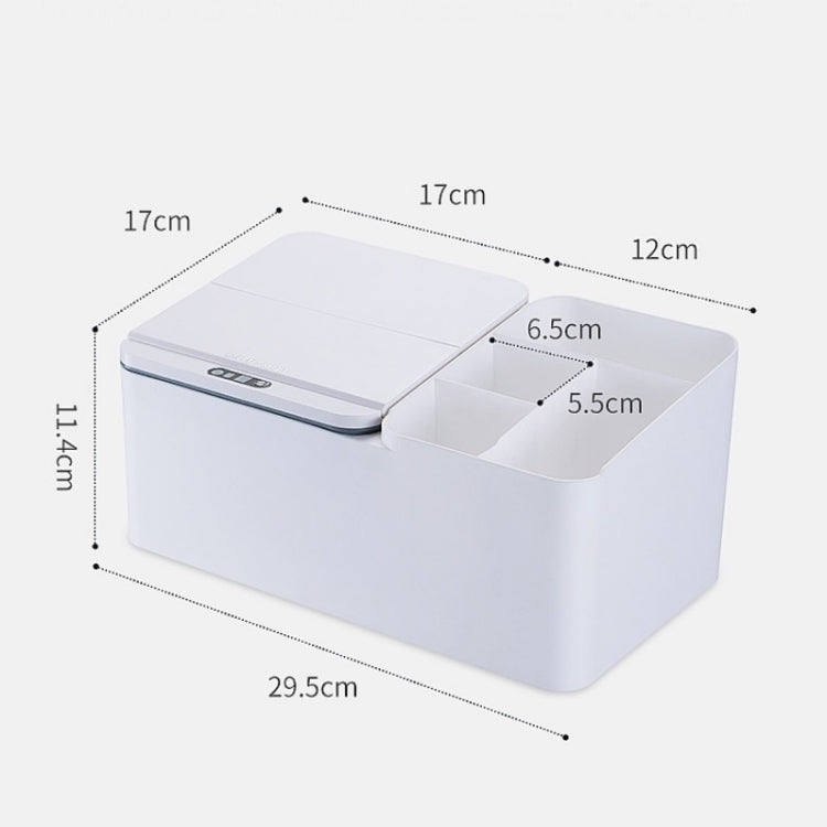 EXPED SMART Intelligent Induction Desktop Electric Storage Box, Colour: USB Charging (Gray) - Storage Boxes by buy2fix | Online Shopping UK | buy2fix