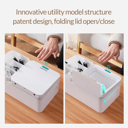 EXPED SMART Intelligent Induction Desktop Electric Storage Box, Colour: USB Charging (Gray) - Storage Boxes by buy2fix | Online Shopping UK | buy2fix