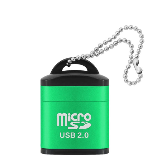 480Mbps Mini Micro SD Card Mobile Phone High-Speed TF Memory Card Reader Computer Car Speaker Card Reader(Green) by buy2fix