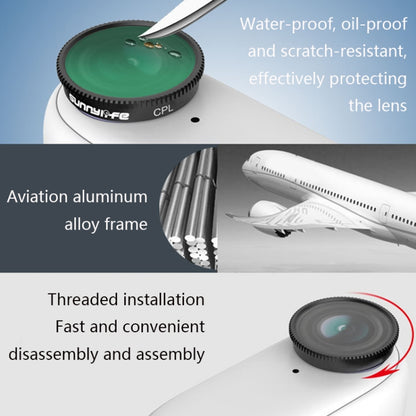 Sunnylife Sports Camera Filter For Insta360 GO 2, Colour: CPL - Len Accessories by buy2fix | Online Shopping UK | buy2fix