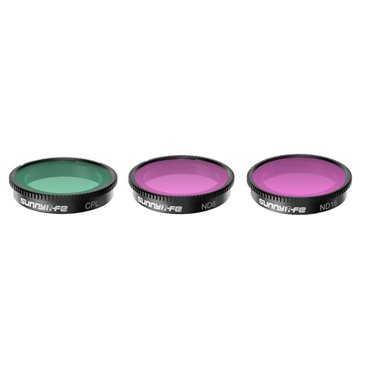 Sunnylife Sports Camera Filter For Insta360 GO 2, Colour: 3 in 1 CPL+ND8+ND16 - Len Accessories by buy2fix | Online Shopping UK | buy2fix