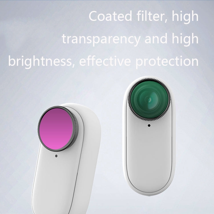 Sunnylife Sports Camera Filter For Insta360 GO 2, Colour: 3 in 1 CPL+ND8+ND16 - Len Accessories by buy2fix | Online Shopping UK | buy2fix