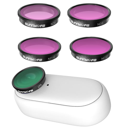 Sunnylife Sports Camera Filter For Insta360 GO 2, Colour: 4 in 1 ND4+ND8+ND16+ND32 - Len Accessories by buy2fix | Online Shopping UK | buy2fix