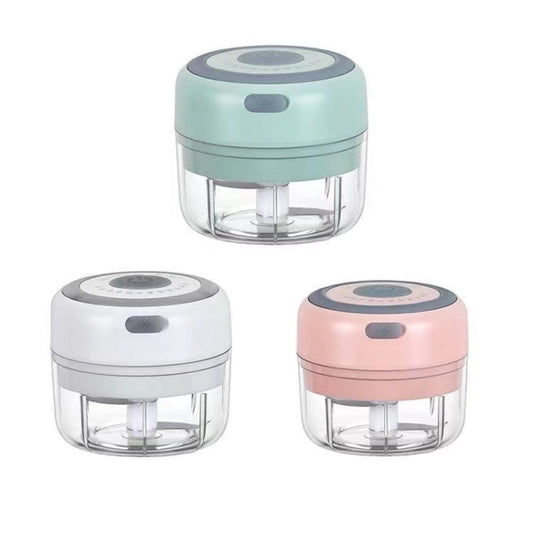ZM-14 Household Mini Wireless Electric Garlic Masher, Colour: Green 100ml - Stirrer & Squeezer by buy2fix | Online Shopping UK | buy2fix