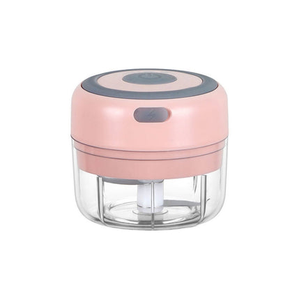 ZM-14 Household Mini Wireless Electric Garlic Masher, Colour: Pink 100ml - Stirrer & Squeezer by buy2fix | Online Shopping UK | buy2fix